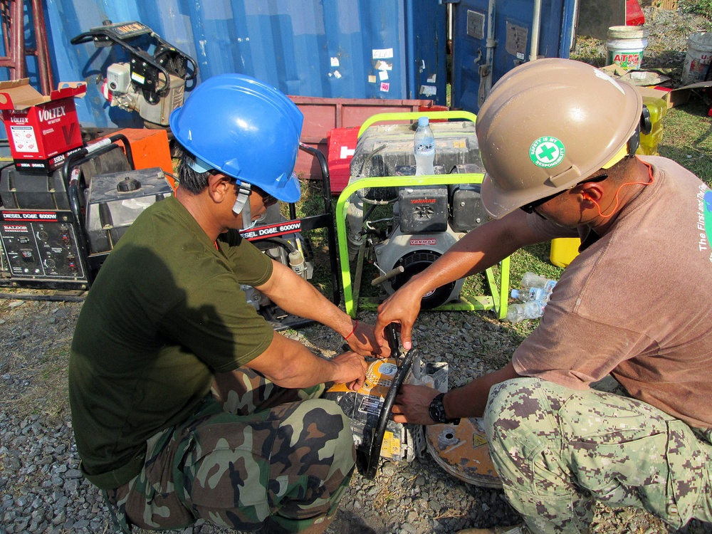 NMCB 1 continues operations in Cambodia