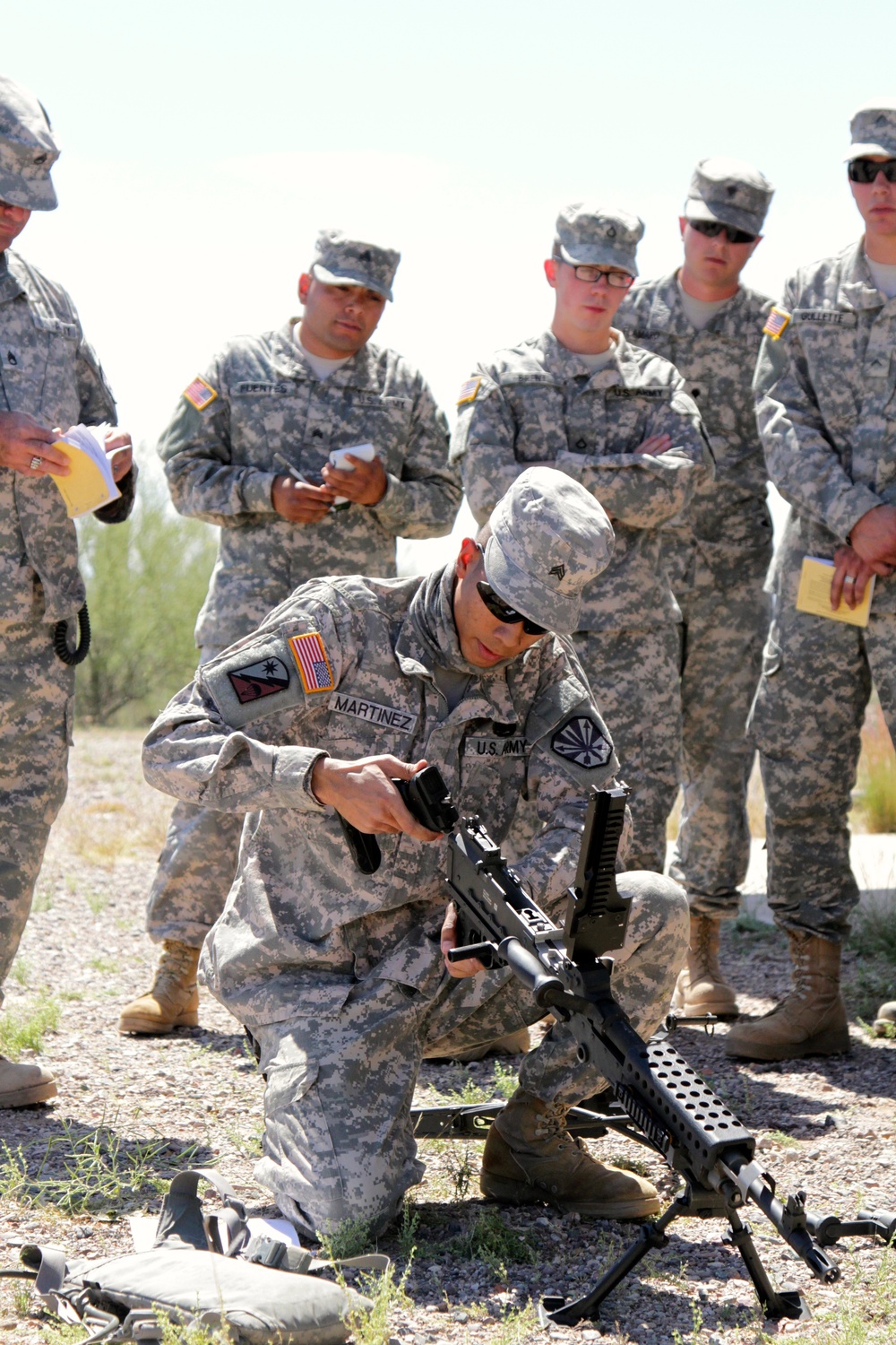 Ariz. Guard members practice training, time and safety