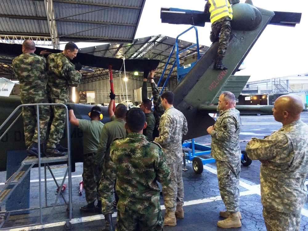 SC Army National Guard aviation team visits Colombia for SPP
