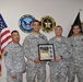 Joint Task Force-Bravo's Army Forces Battalion members honor fallen soldiers at the Bataan Memorial Death March
