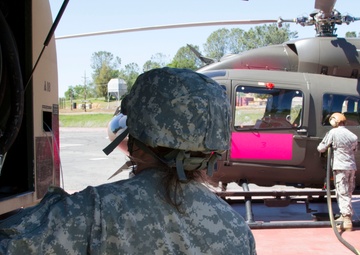 Fueling crews keep Calif. ARNG birds in the air