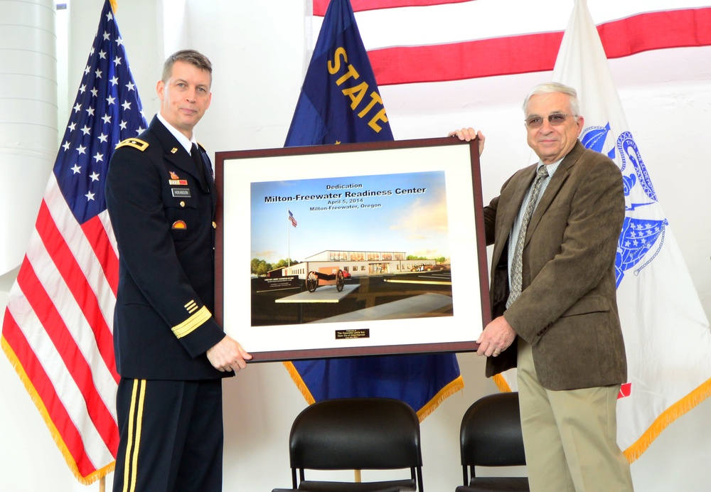 Milton-Freewater Readiness Center upgraded, re-dedicated