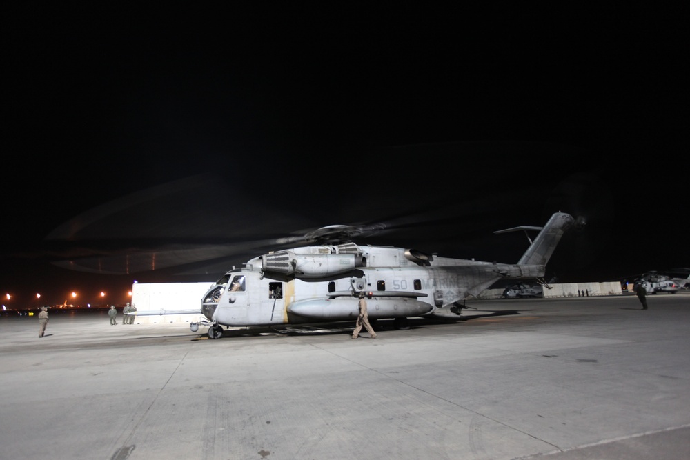 All in a day’s work: HMH-466 transports troops for training, provides aerial reconnaissance