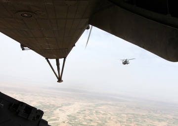All in a day’s work: HMH-466 transports troops for training, provides aerial reconnaissance