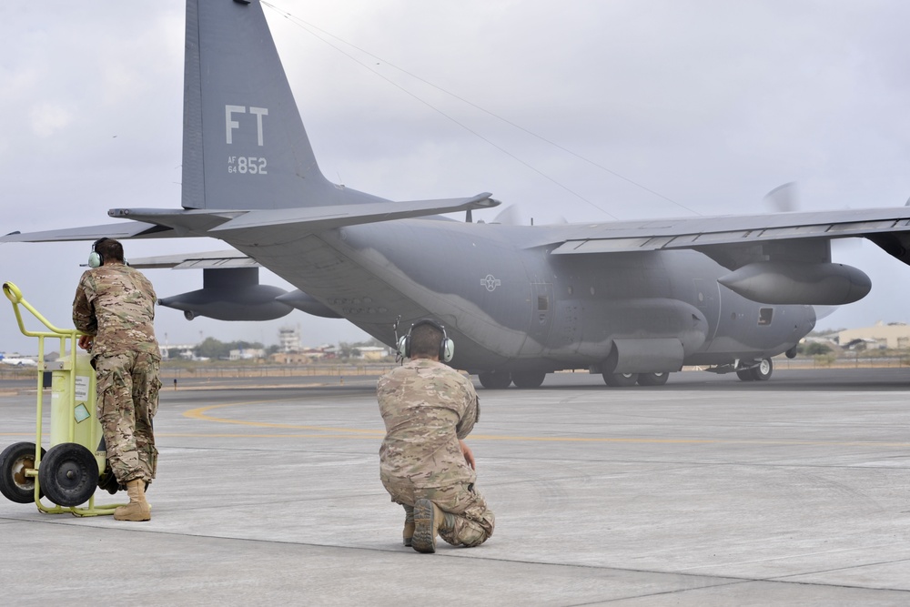 C-130 crew flies aircraft’s last mission