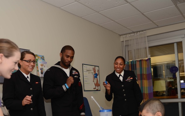 USS Abraham Lincoln namesake visit