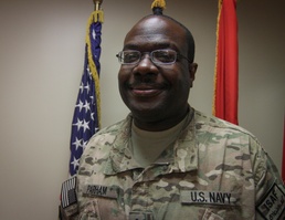 Yeoman uses experiences to guide junior Sailors on deployment to Afghanistan