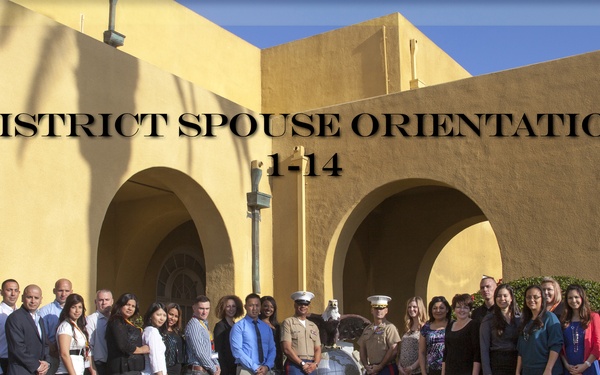 District Spouse Orientation Course 1-14