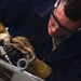 Airman electrifies metal during weld