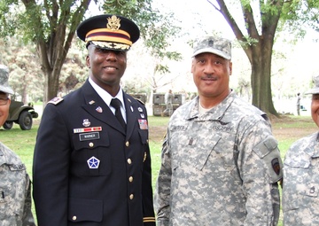 Big Army visits Heroes in the Shadows event