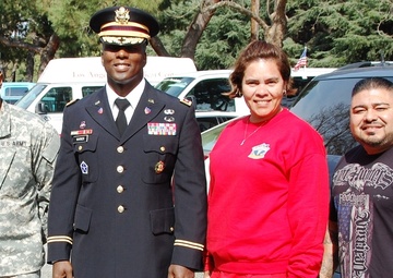 Big Army visits Heroes in the Shadows event