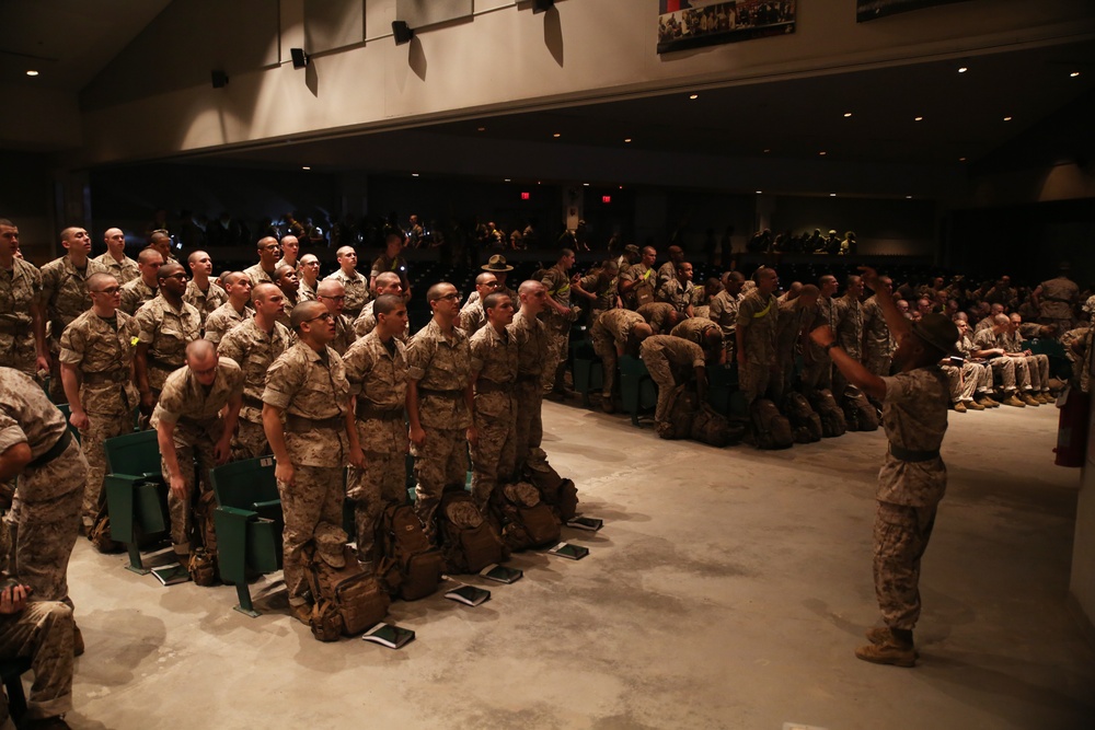 Photo Gallery: From Day One, Marine Corps’ core values emphasized to Parris Island recruits