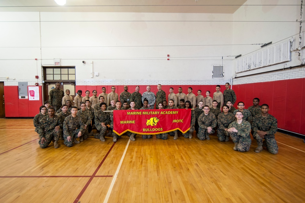One-star Army Reserve general visits Chicago JROTC cadets