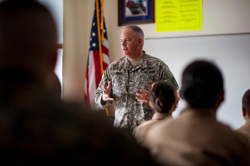 One-star Army Reserve general visits Chicago JROTC cadets