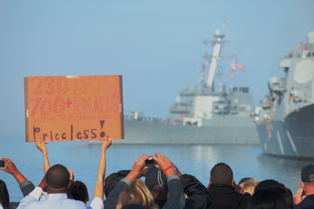 USS Stout homecoming