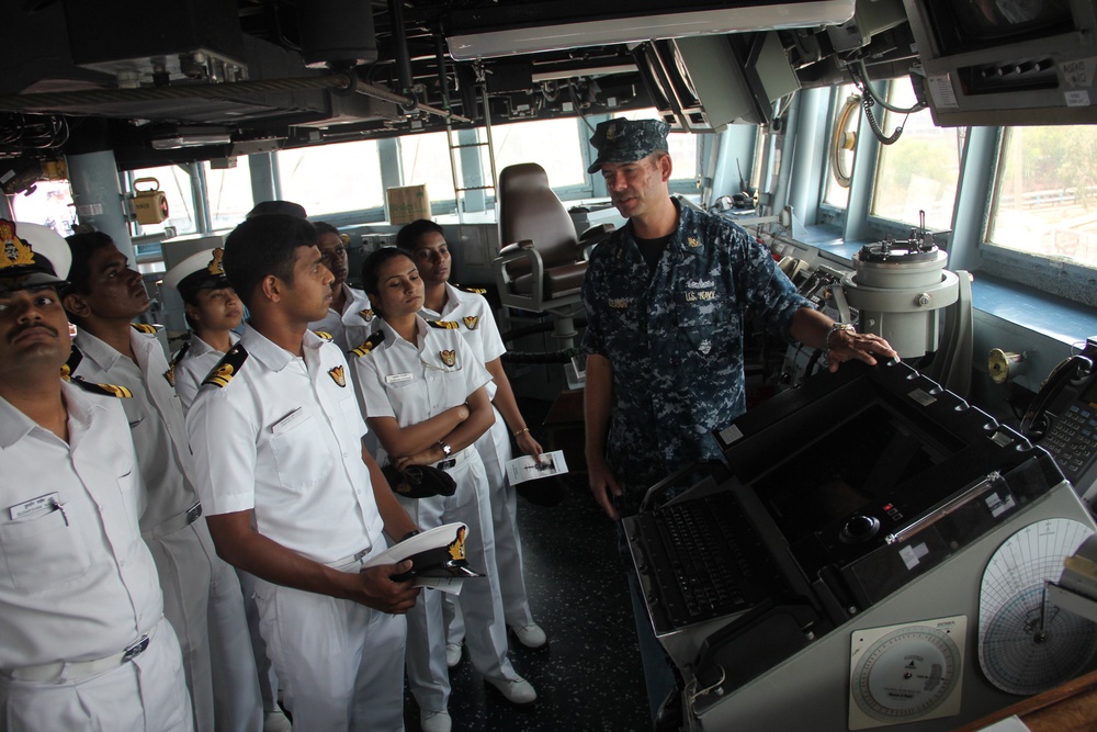 USS O’Kane completes visit to Goa, India
