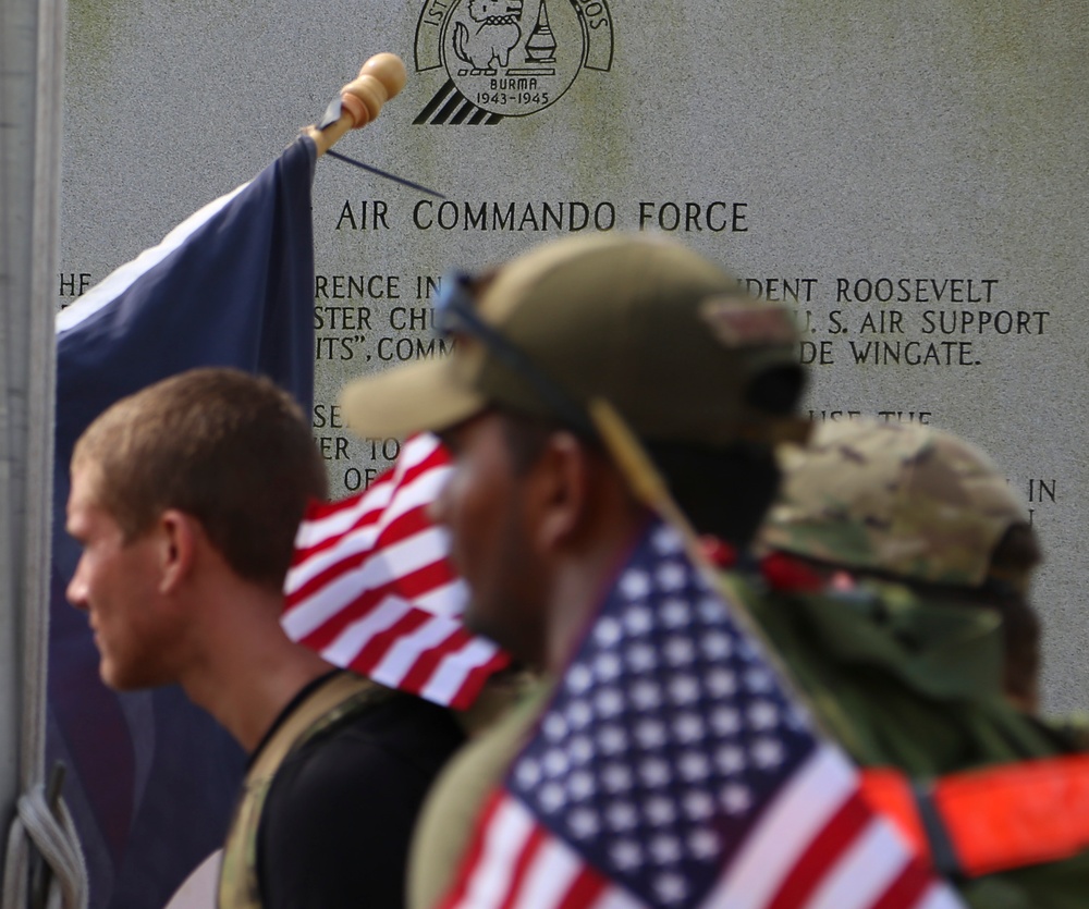 Air commando ruck march