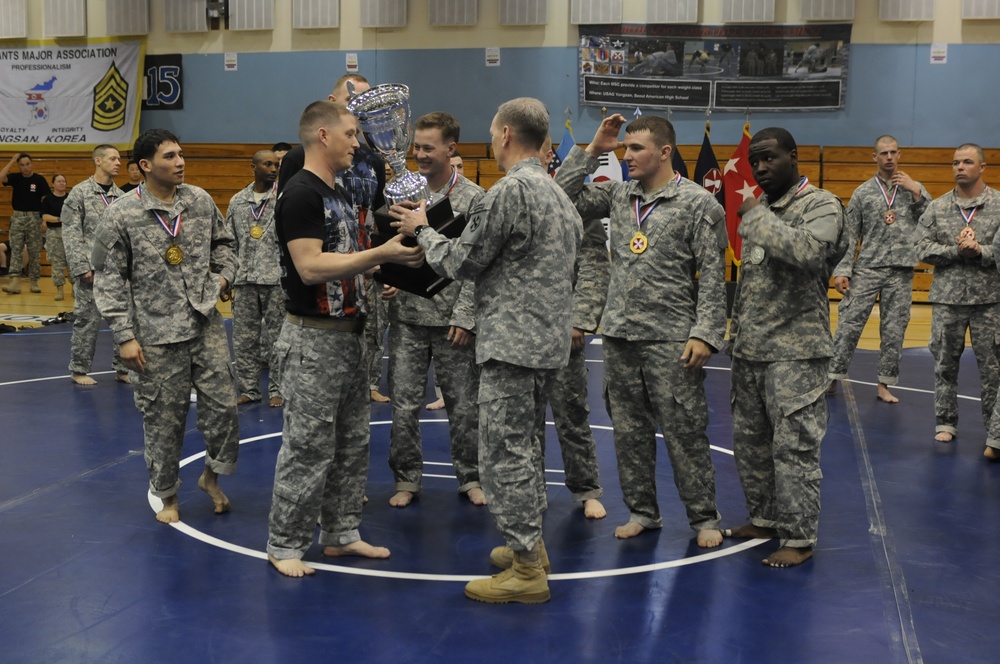 210th FA Brigade finishes the fight at Eighth Army Tournament