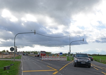 Construction site of access control point