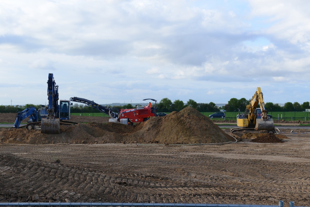 Construction site of access control point