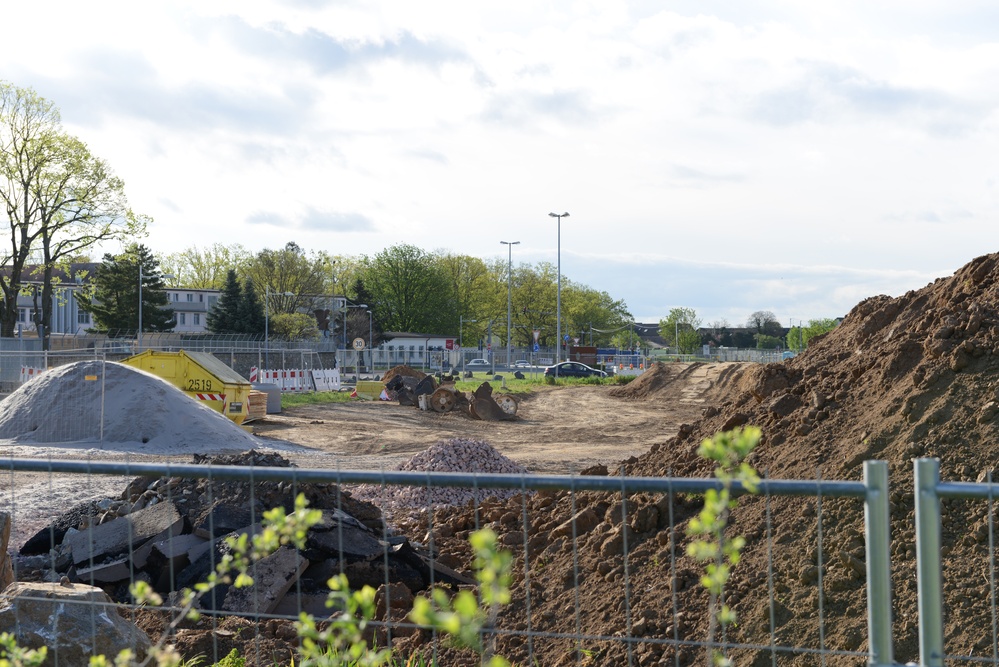 Construction site of access control point