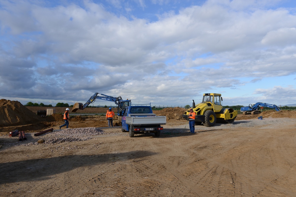 Construction site of access control point