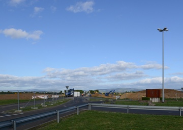 Construction site of access control point