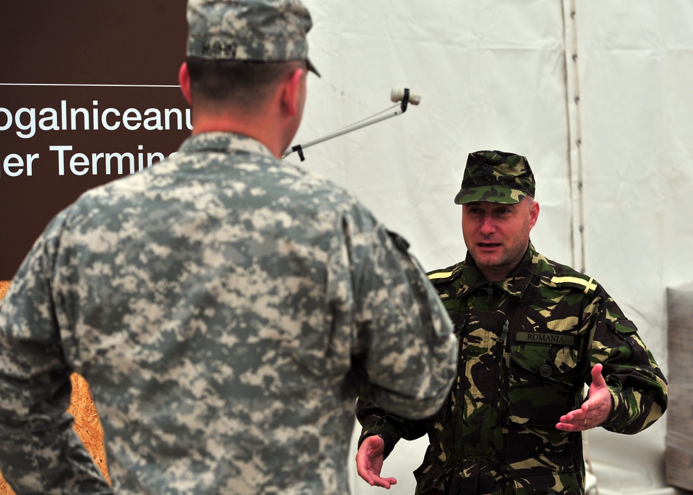 Romanian officer ensures mission success for RSE-21