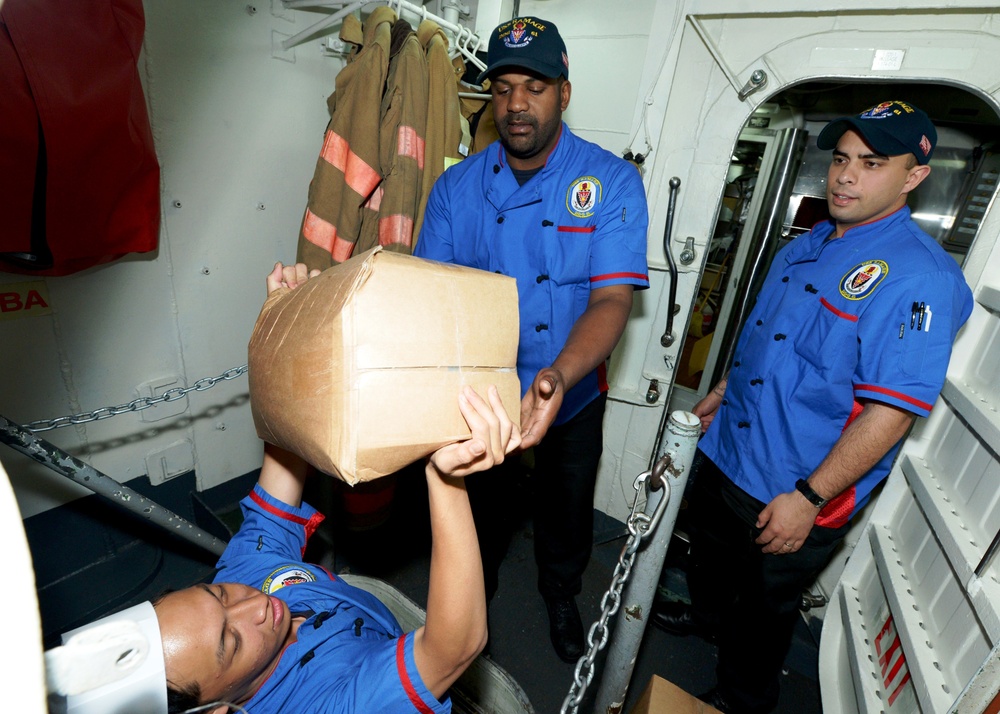 Preparing for dinner