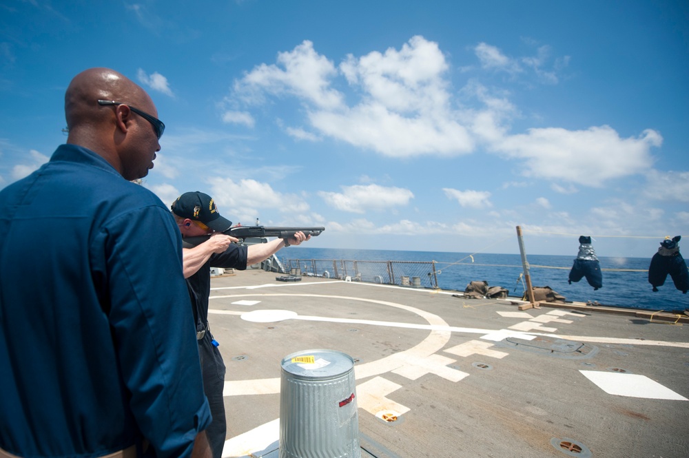 USS Arleigh Burke activity