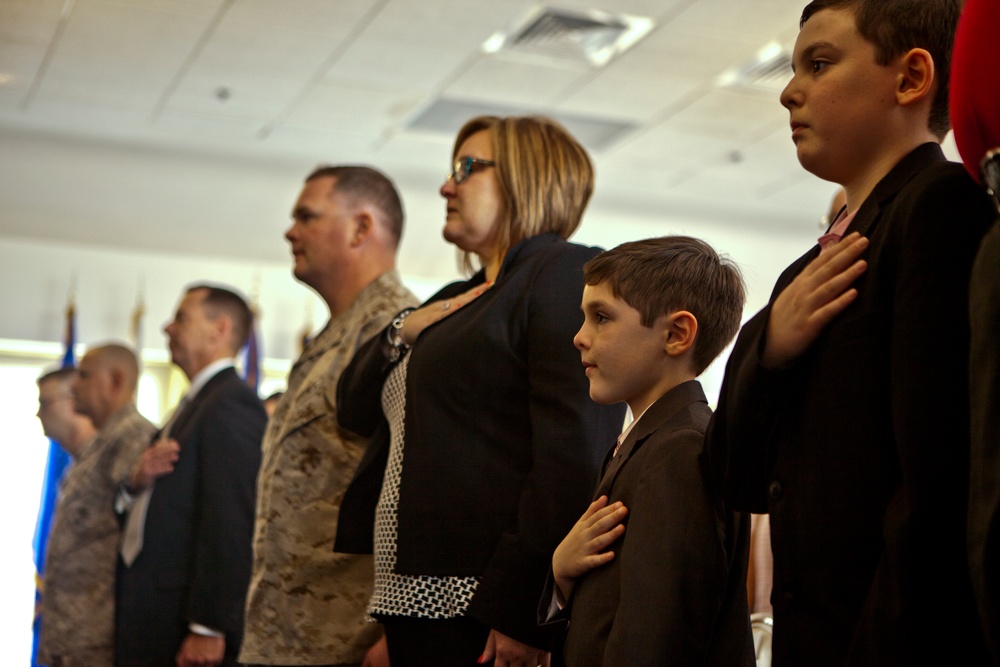 Retirement Ceremony of MSgt Joel Y. Whitmoyer