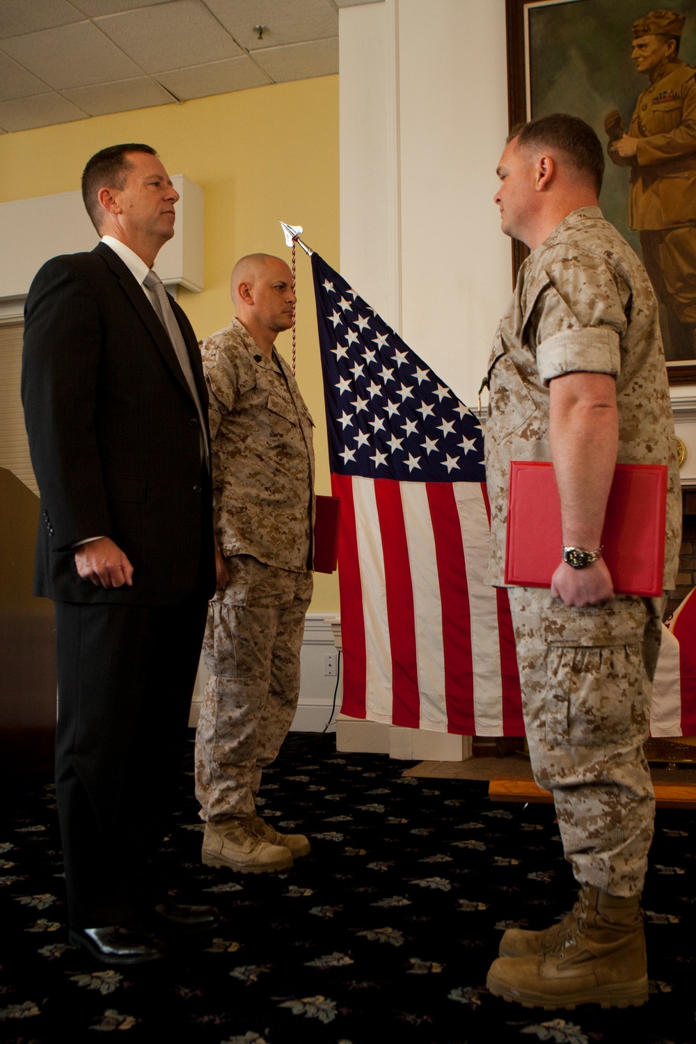 Retirement Ceremony of MSgt Joel Y. Whitmoyer