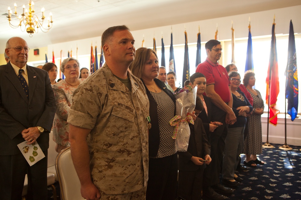 Retirement Ceremony of MSgt Joel Y. Whitmoyer