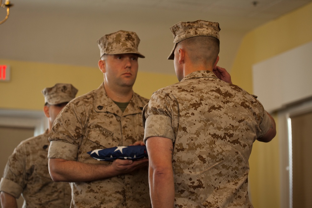 Retirement Ceremony of MSgt Joel Y. Whitmoyer