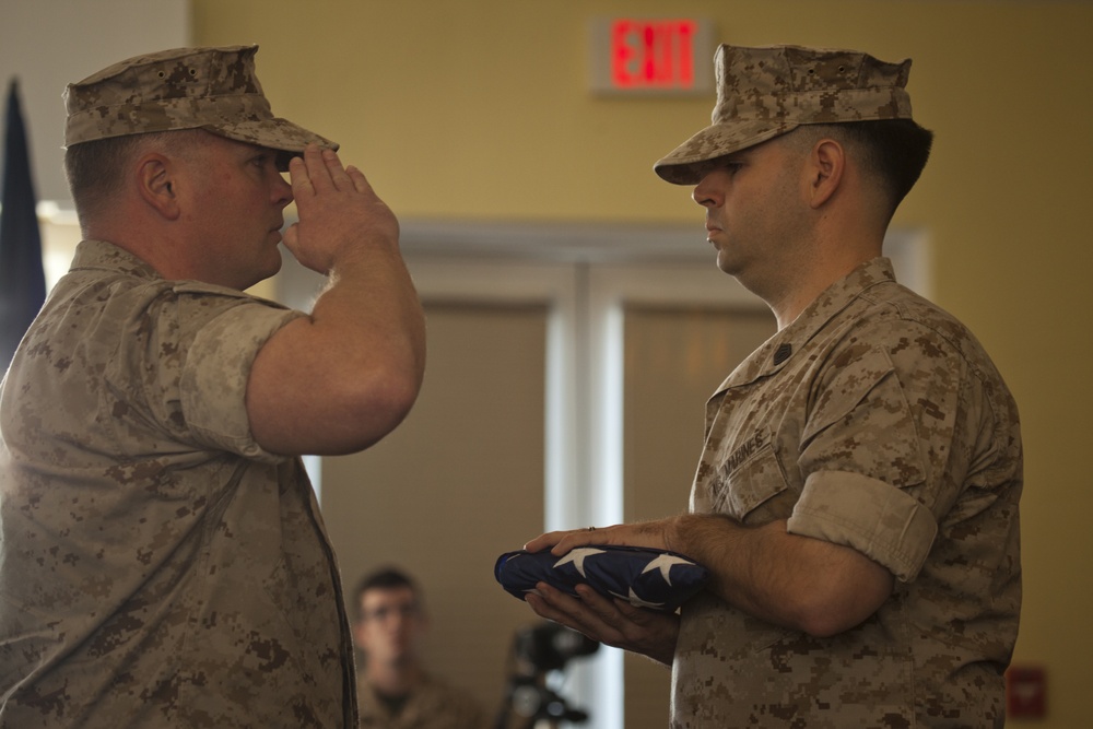 Retirement Ceremony of MSgt Joel Y. Whitmoyer