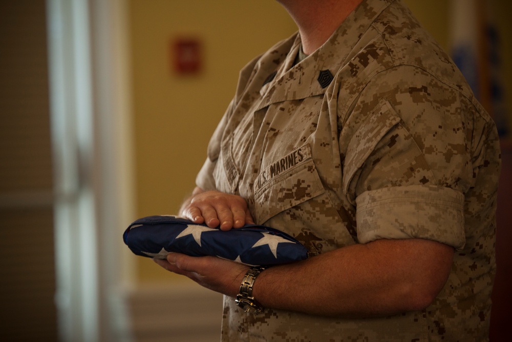 Retirement Ceremony of MSgt Joel Y. Whitmoyer