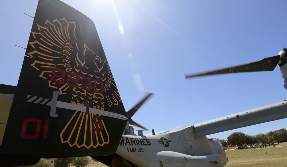 Marines land in Morocco, demonstrate crisis response capability