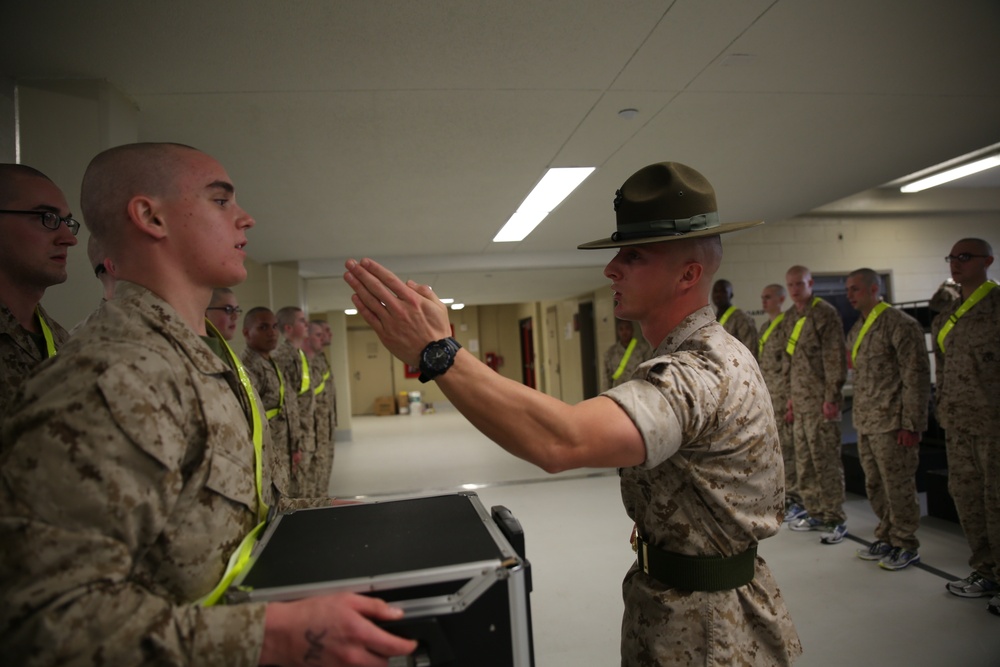 DVIDS Images Photo Gallery Recruits transition to Marine boot camp