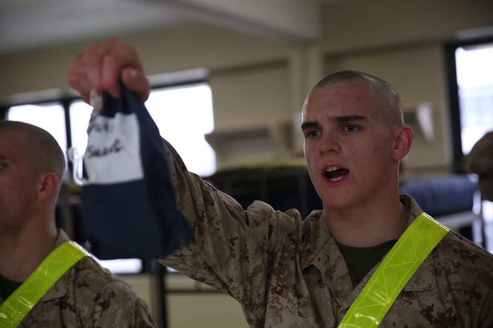 Photo Gallery: Recruits transition to Marine boot camp life on Parris Island