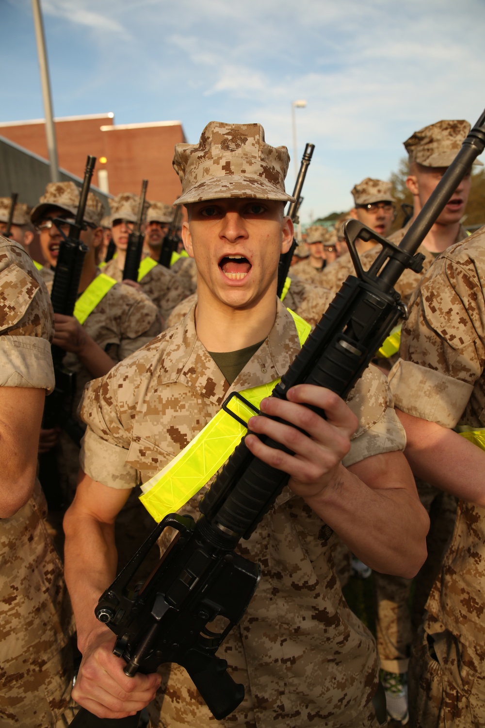 DVIDS Images Photo Gallery Recruits transition to Marine boot camp