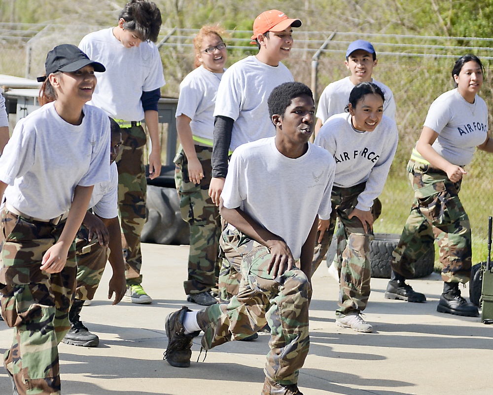 JROTC cadets learn about never giving up