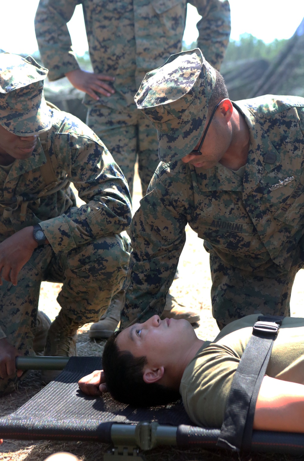 Corpsmen up! Sailors train for mass casualty treatment