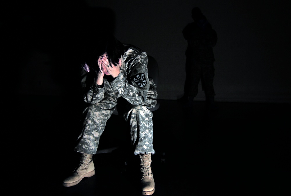 Army stock photograph, reenactment shot by Sgt. Adrian Borunda