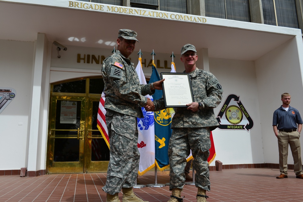 Native son gets promoted to colonel