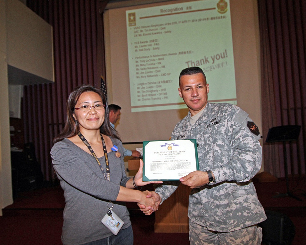 USAGO employees' achievements recognized during meeting