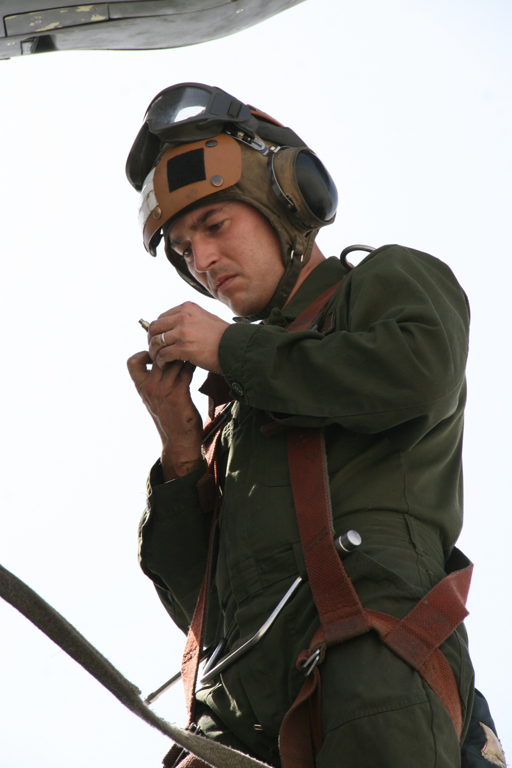 Marine NCO discusses mission, sets example for junior Marines