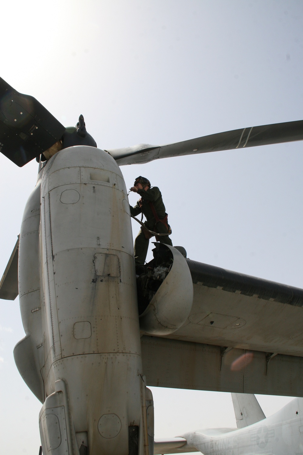 Marine NCO discusses mission, sets example for junior Marines