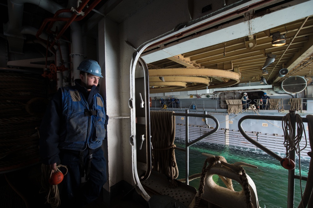 USS Denver operations