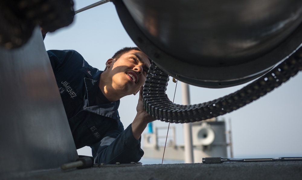 USS Denver operations