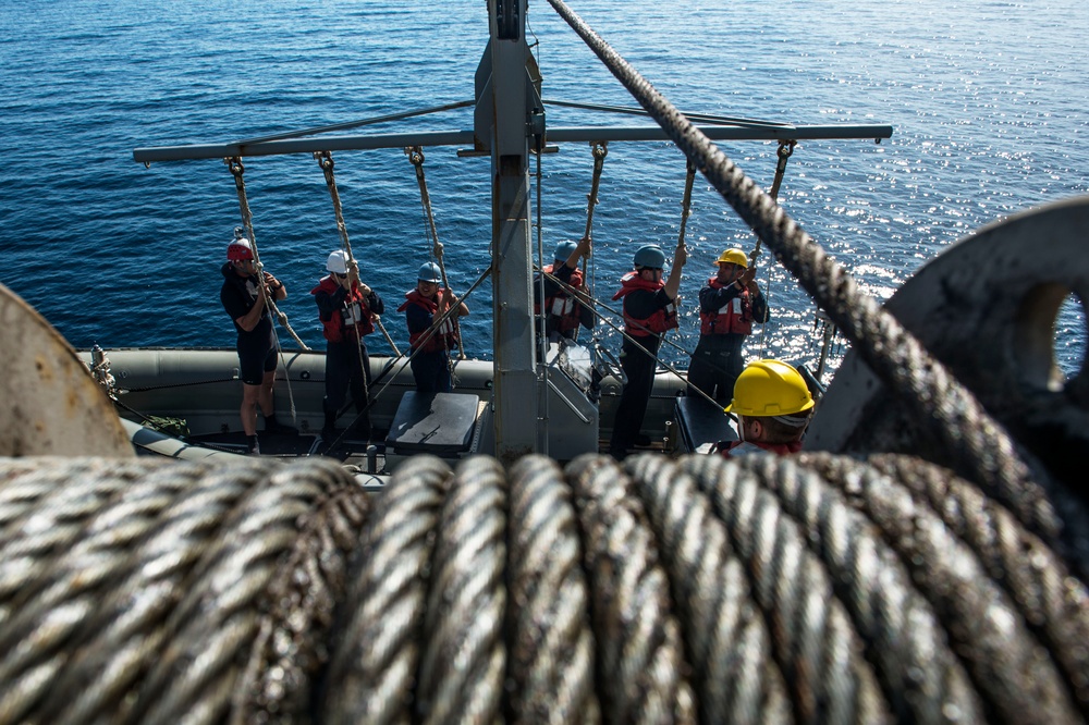 USS Philippine Sea operations